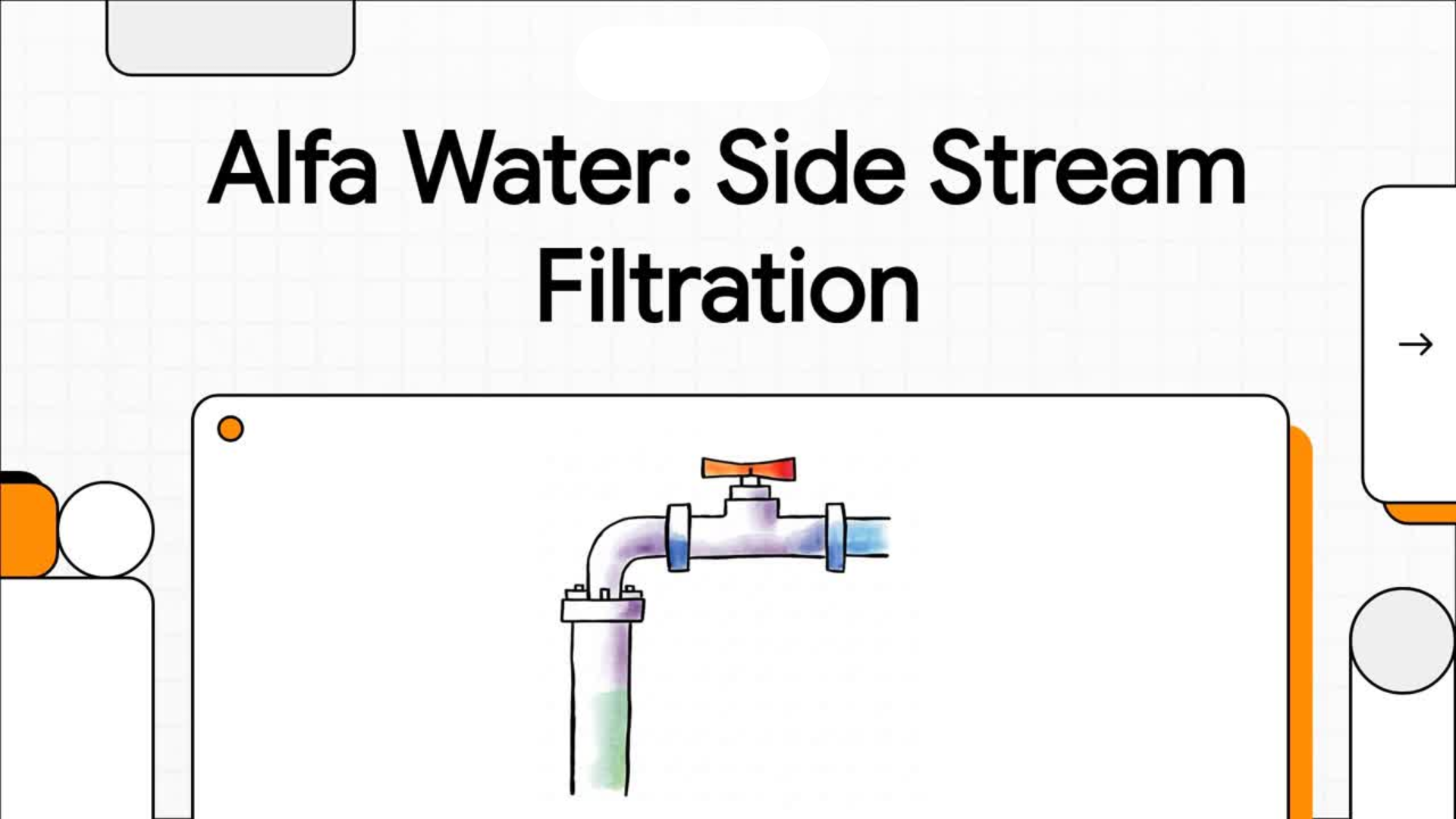 Side Stream Filtration Alfawater for Cooling Tower